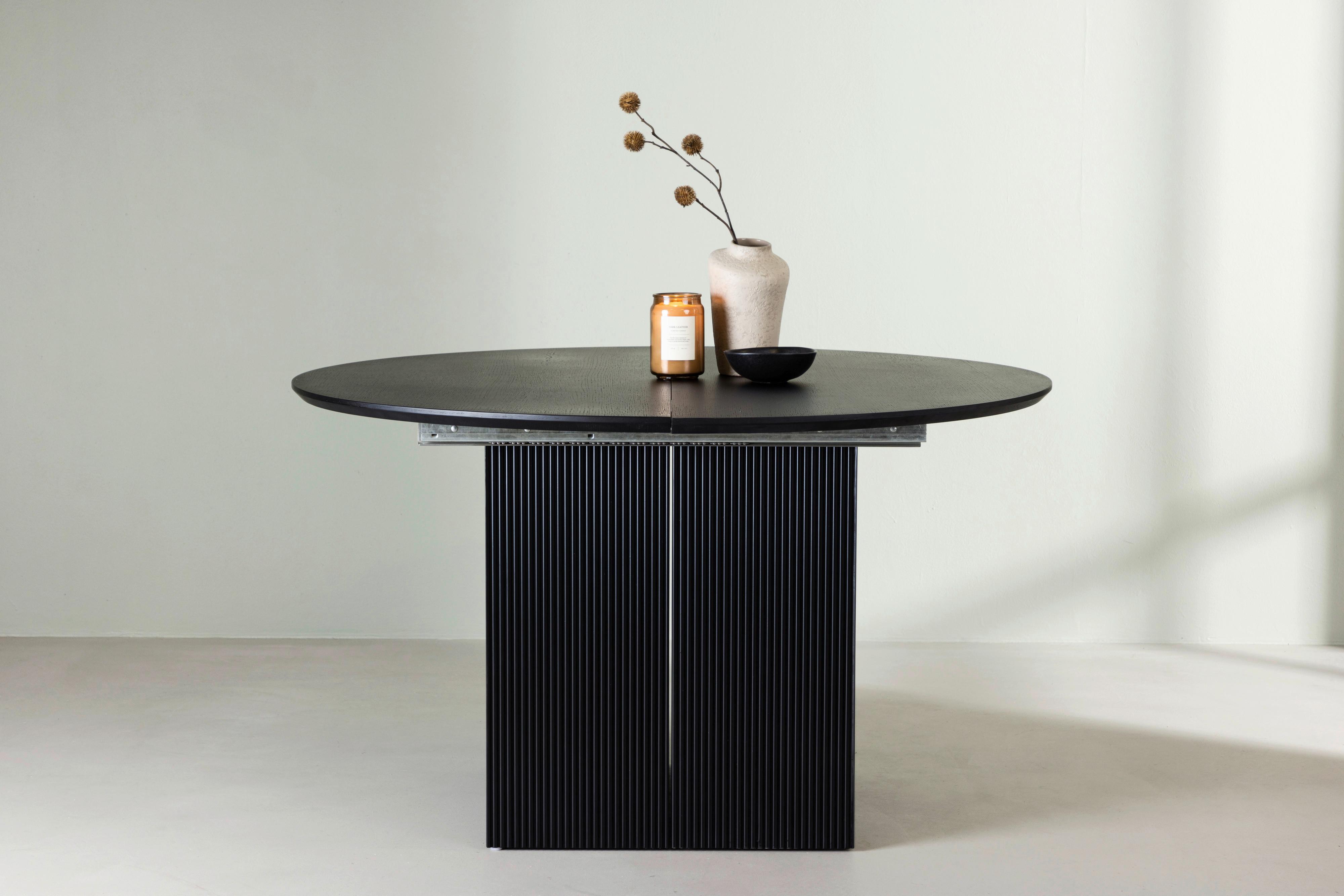 ESSTISCH MATILDA - Schwarz, Design, Holz/Holzwerkstoff (180/130/75cm) - Livetastic