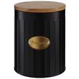 Vorratsdose Industry Ø ca. 13,5cm - Schwarz/Naturfarben, MODERN, Holz/Metall (13,5/17,5cm) - Mömax modern living Vorratsdose Industry Ø ca. 13,5cm - Schwarz/Naturfarben, MODERN, Holz/Metall (13,5/17,5cm) - Mömax modern living