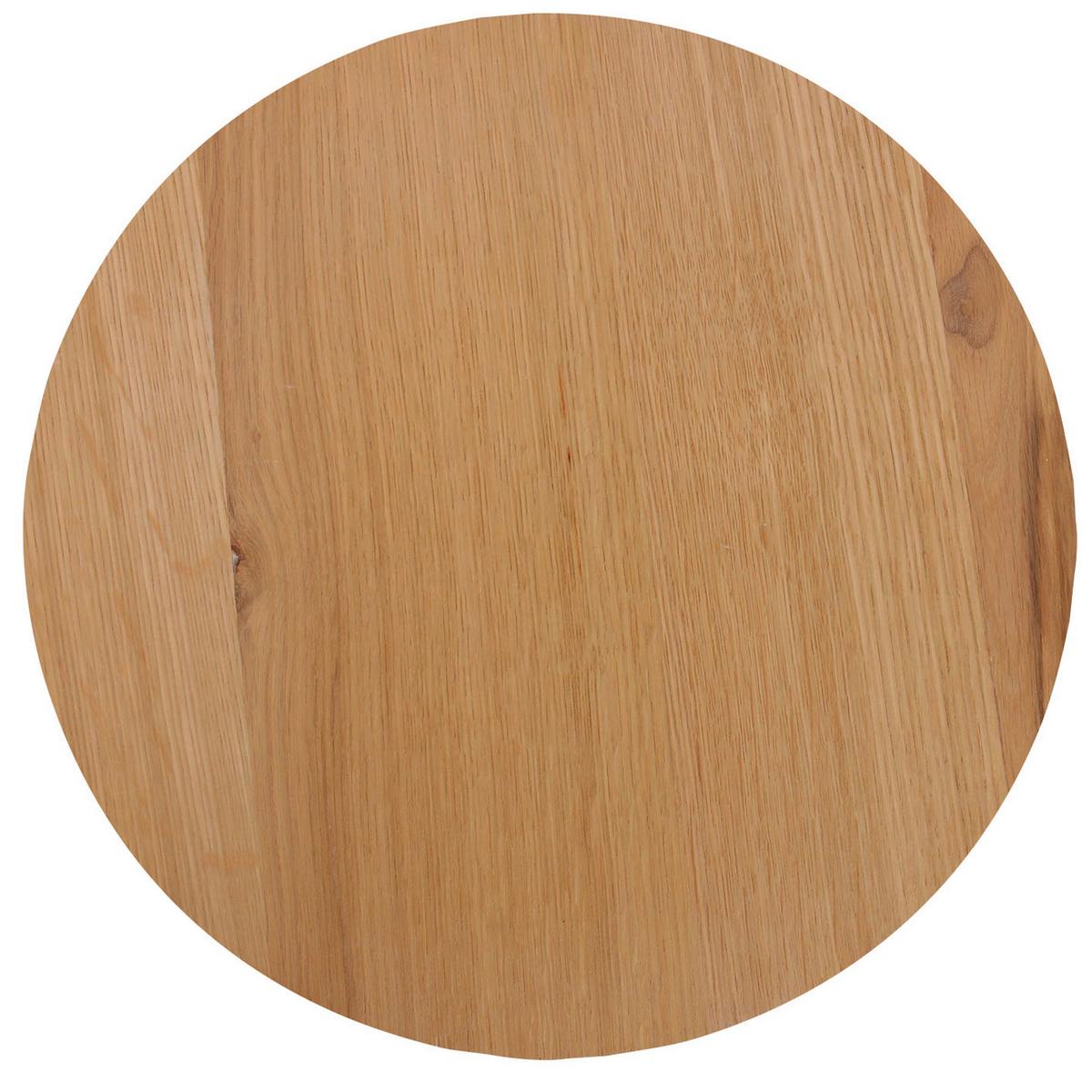 STOLIK KAWOWY TIFFY -BEACH CLUB- - kolor dębowy/biały, Design, materiał drewnopochodny/drewno (35/35/43cm) - Landscape