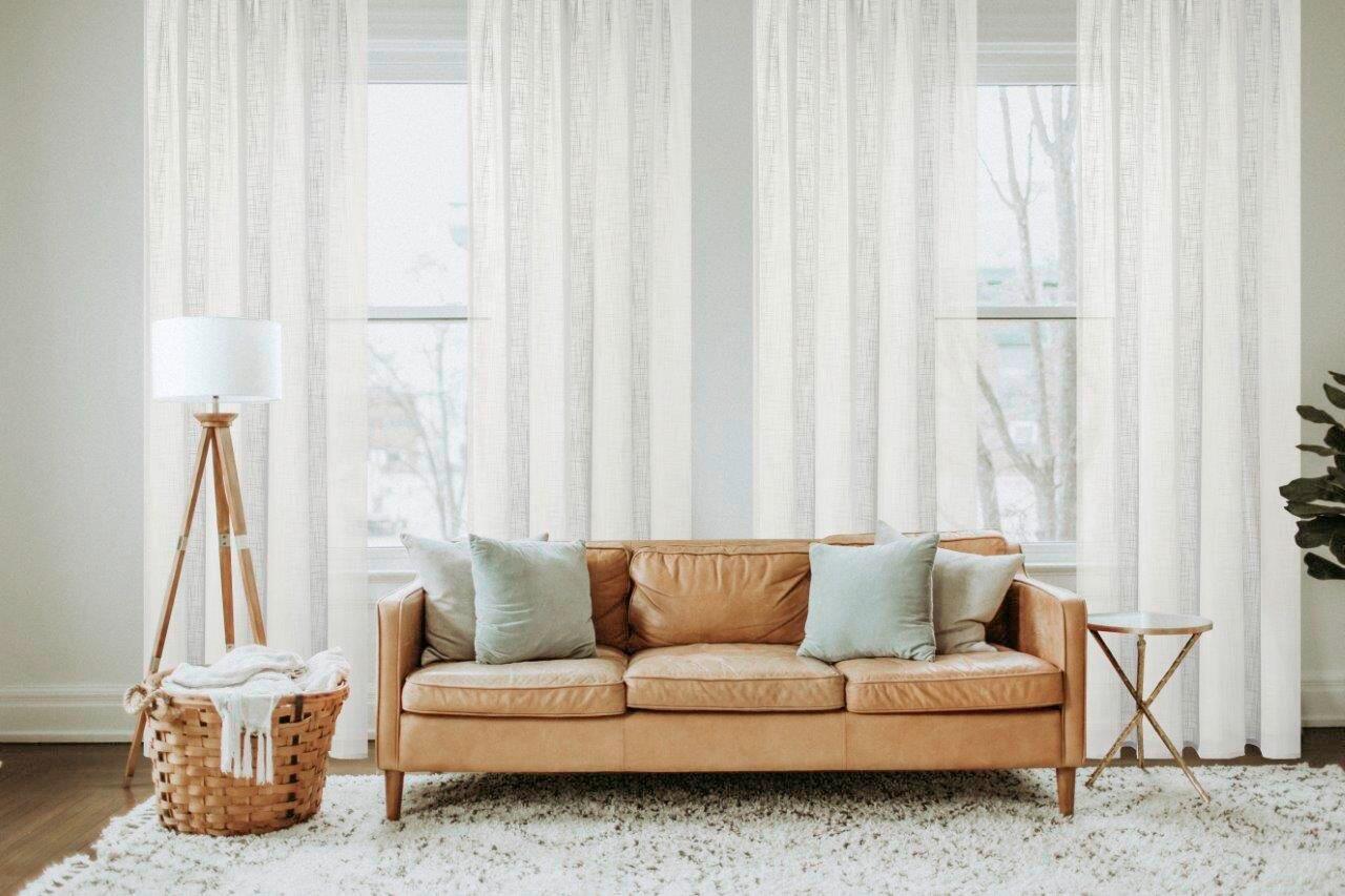 Fertigvorhang Softy Weiß ca. 140x160cm - Weiß, Basics, Textil (140cm)