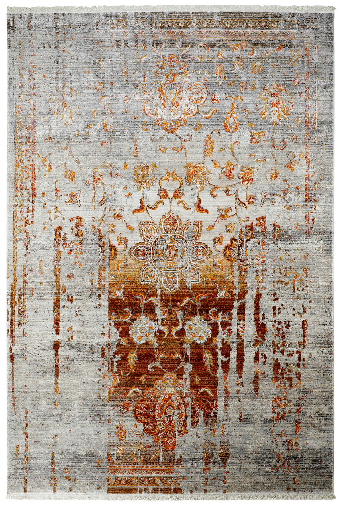 Webteppich My Laos - Terracotta, Design, Textil (120/170cm) - Novel