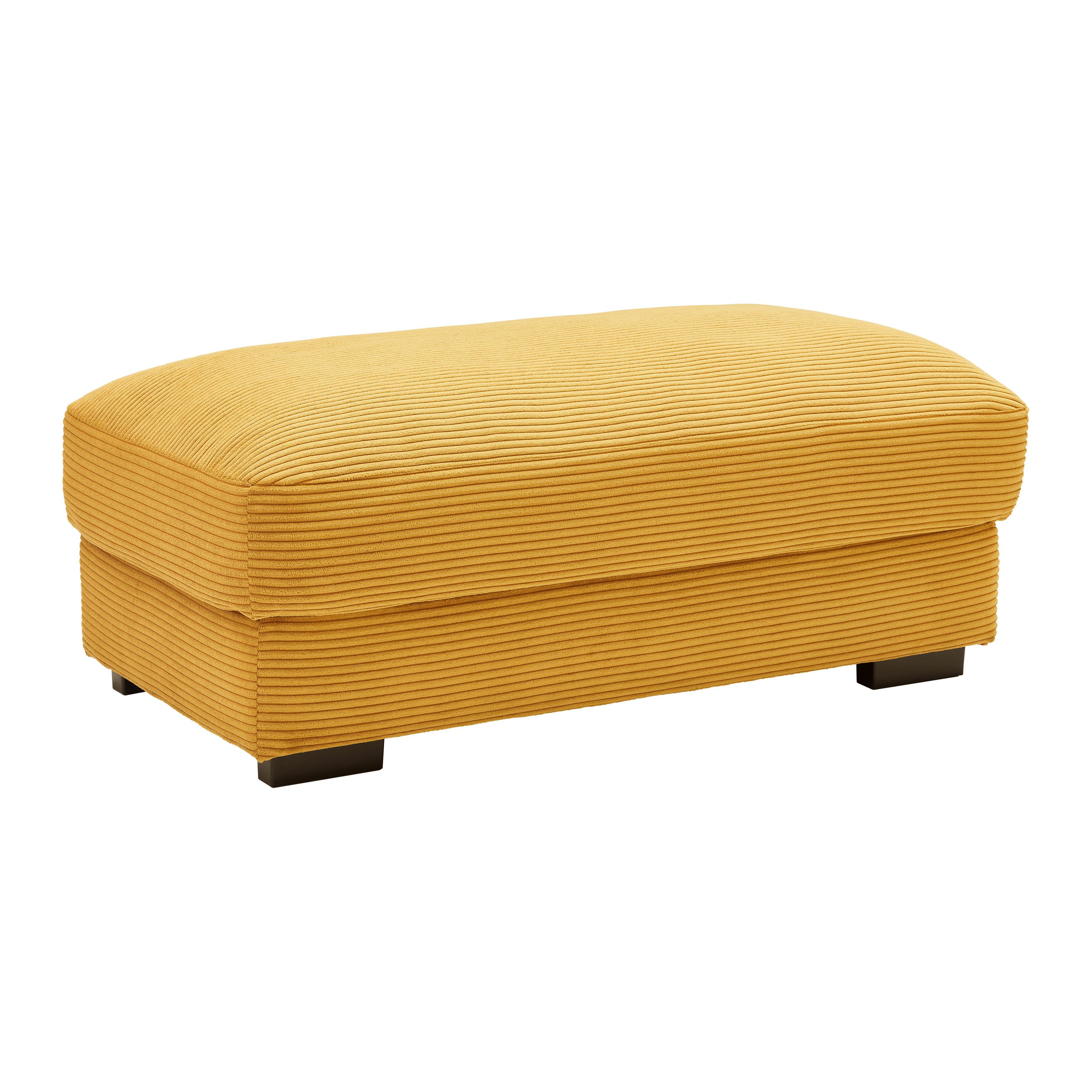 Hocker Pedro in Messingfarben - Senfgelb, Modern, Textil (60/46/110cm) - Mömax