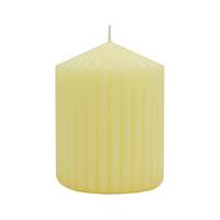 Velika Sveča Liona - rumena, parafin (7/9cm) - Mömax