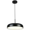 LED-HÄNGLAMPA MIKE - vit/svart, Modern, metall/plast (40/40/130cm) - Mömax