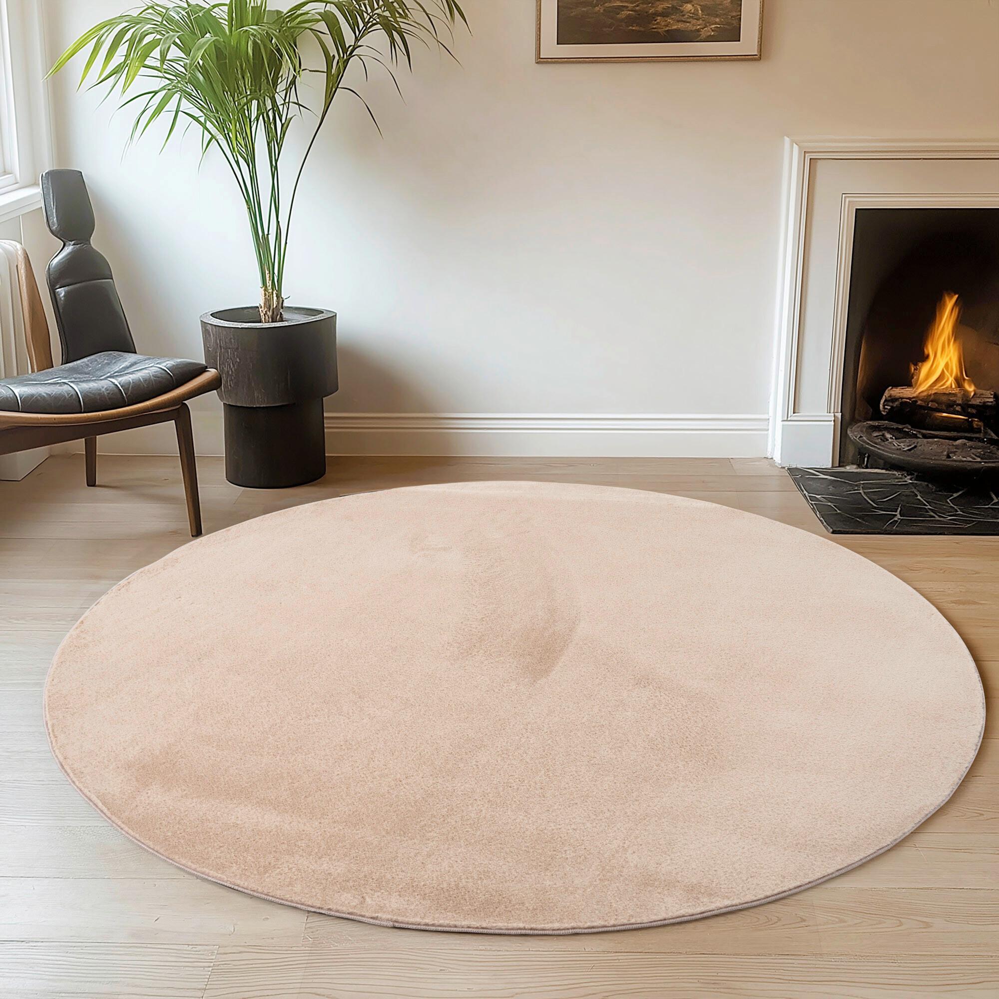 Tkana Preproga Joy, Bež. 80cm - bež, Design, tekstil (80cm)