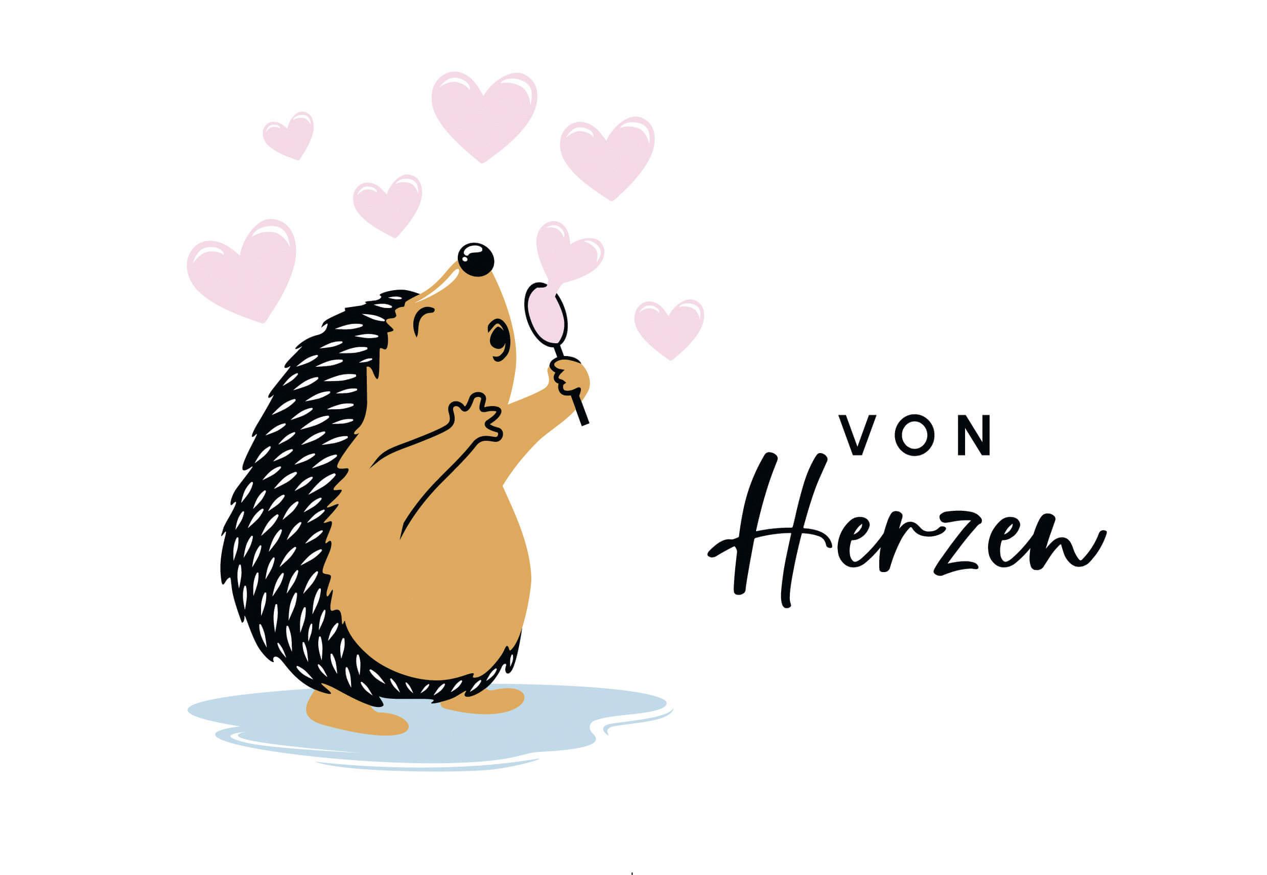 Glückwunschkarte Edelschwarz Multicolor - Basics, Papier (13/9cm)