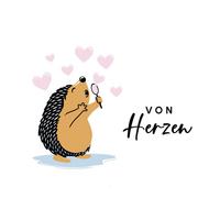 Glückwunschkarte Edelschwarz Multicolor - Basics, Papier (13/9cm)