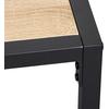 SKRIVBORD ARIAN -BASED- - Sonoma ek/svart, Basics, metall/trämaterial (120/60/75cm) - Based