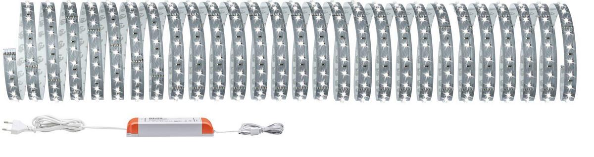 LED-Strip 70830 in Silberfarben max. 50 Watt - Silberfarben, Basics, Kunststoff (1000-2000/0,3cm) - Paulmann