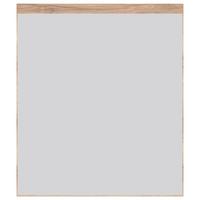 Ogledalo Vancouver - boje hrasta, Moderno, staklo/drvni materijal (75/87/2cm) - Premium Living