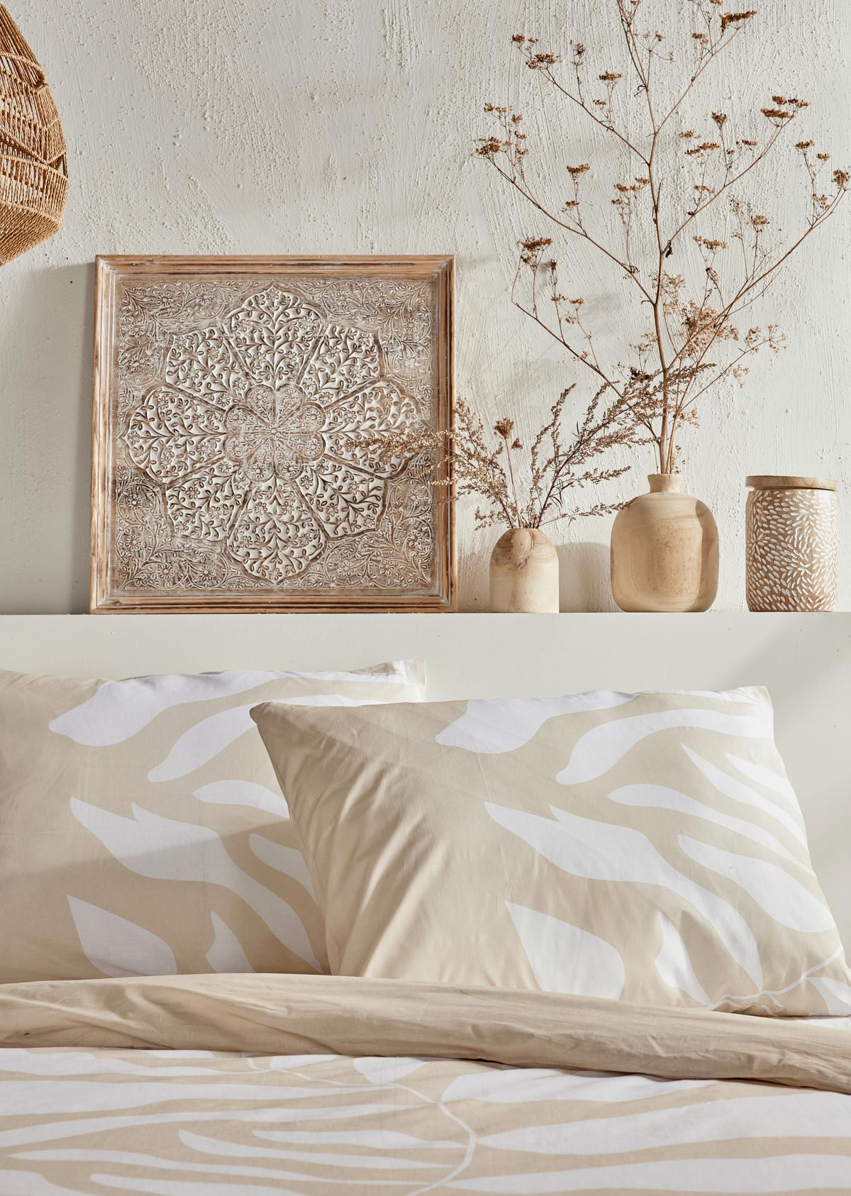 Posteljnina Sunshine - biserna, Moderno, tekstil (140/200cm)