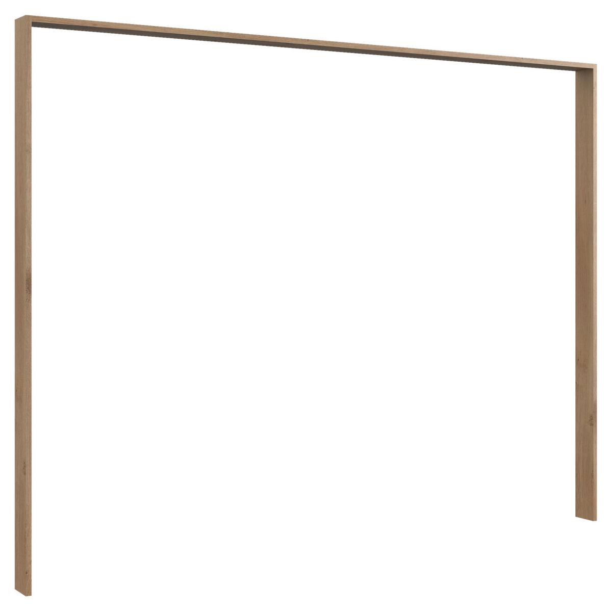 Díszkeret Valencia - tölgyfa színű, Modern, faalapú anyag (228/210/12cm)