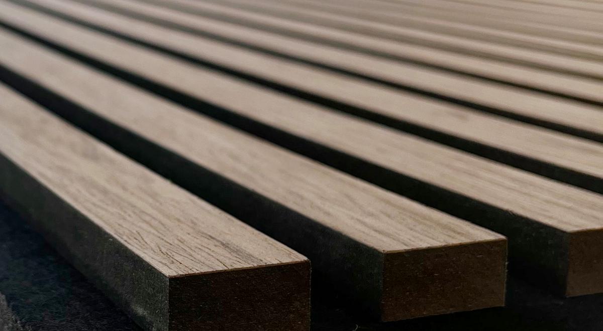 Akusztikus Fali Panel Mini Echo - dió, Modern, műanyag/faalapú anyag (0,36qm)