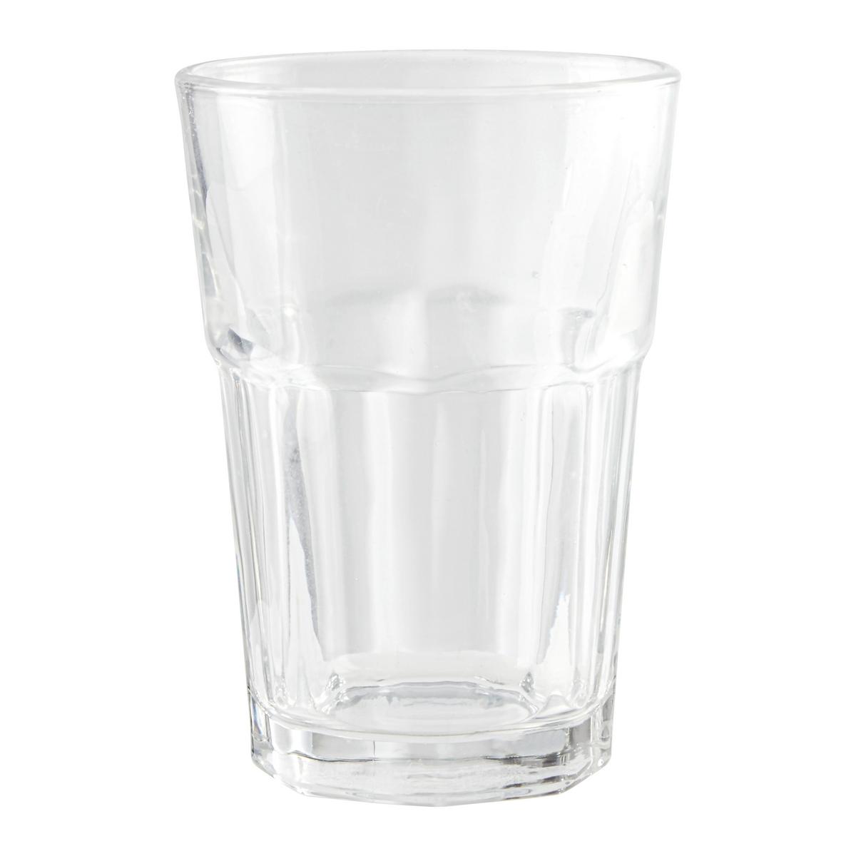 Trinkglas Eva ca. 430ml - Transparent, KONVENTIONELL, Glas (8,8/12,6cm) - Based