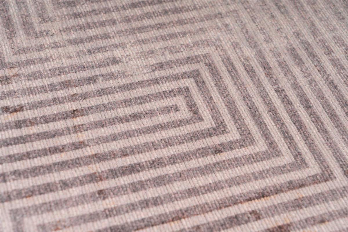 FLACHWEBETEPPICH MAYA 600 GRAU - Grau, Basics, Textil (80/150cm) - Kayoom