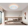 LED-TAKLAMPA BIRTU - vit, Modern, metall/plast (50/4,5cm) - Mömax