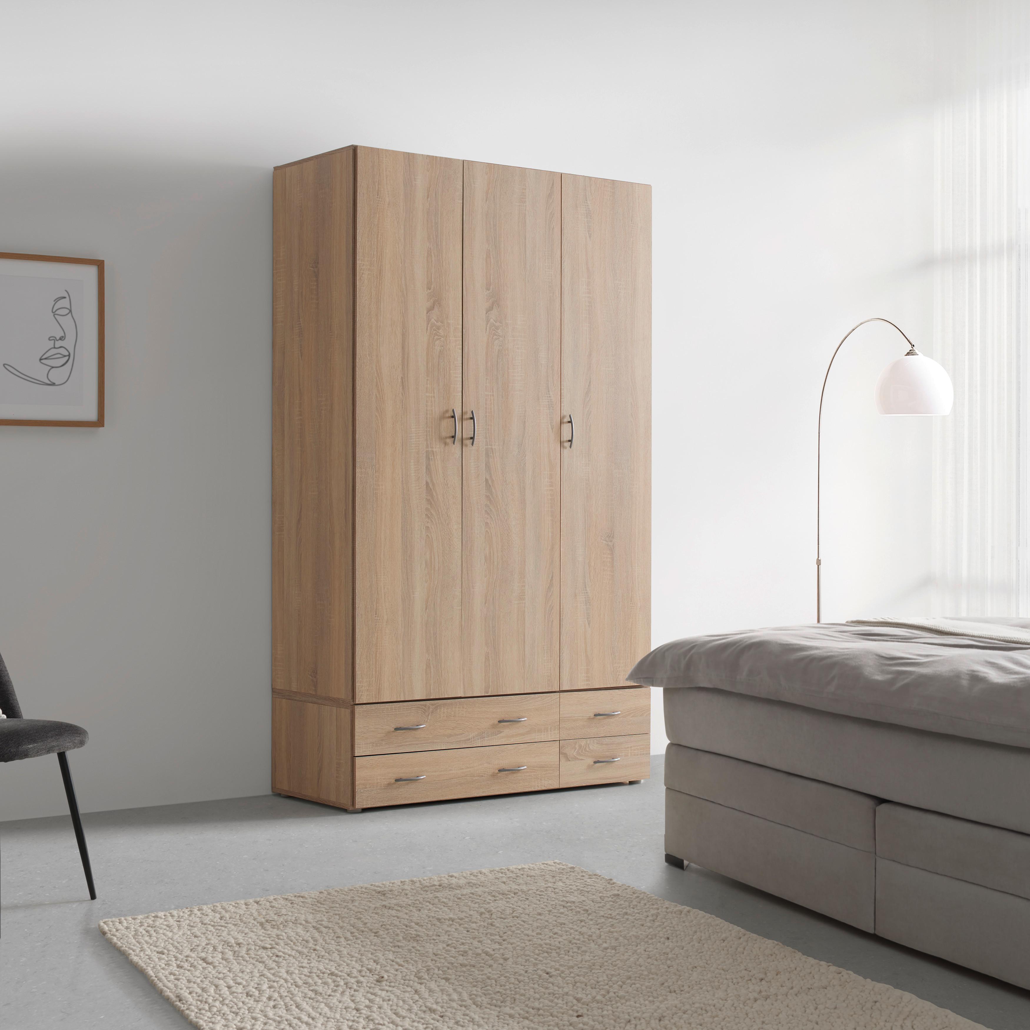 Schubladenbox Joe Sonoma Eiche - Sonoma Eiche, Konventionell, Holzwerkstoff (121/33/51cm) - Based