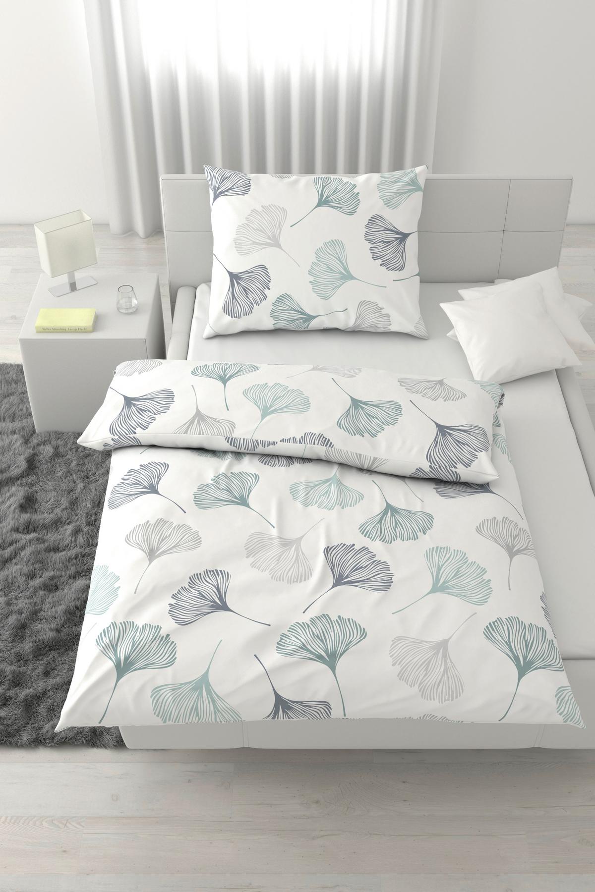 Lenjerie de pat Aktion ,cca. 140x200/50x70 cm - petrol, textil (140/200cm) - Mömax