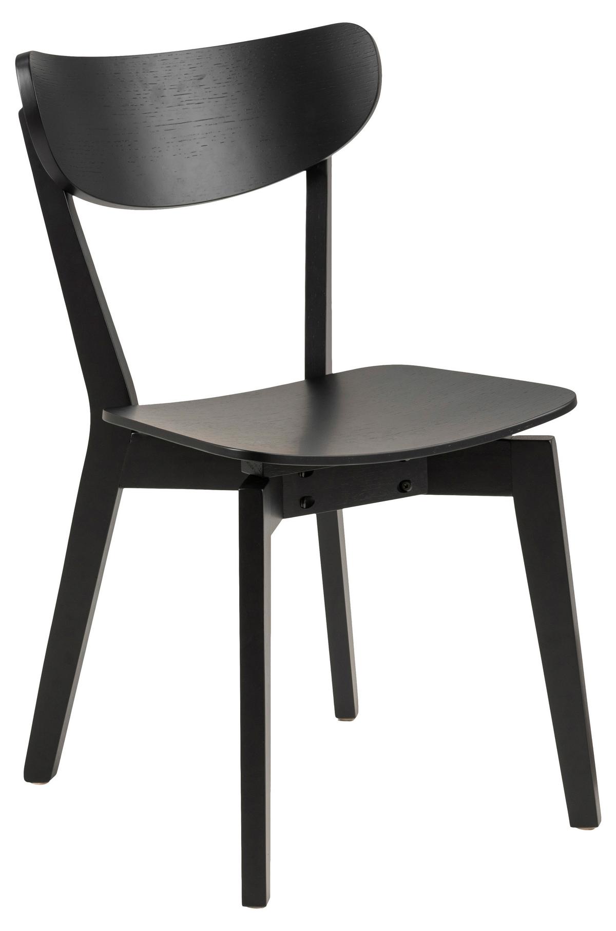 Szék Roxby - fekete, Modern, fa (45/78/55cm) - MID.YOU