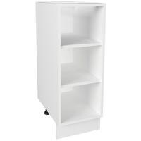 Kuhinjska Spodnja Omarica Esilo, Bela - bela, Design, leseni material (30/81/44cm) - MID.YOU