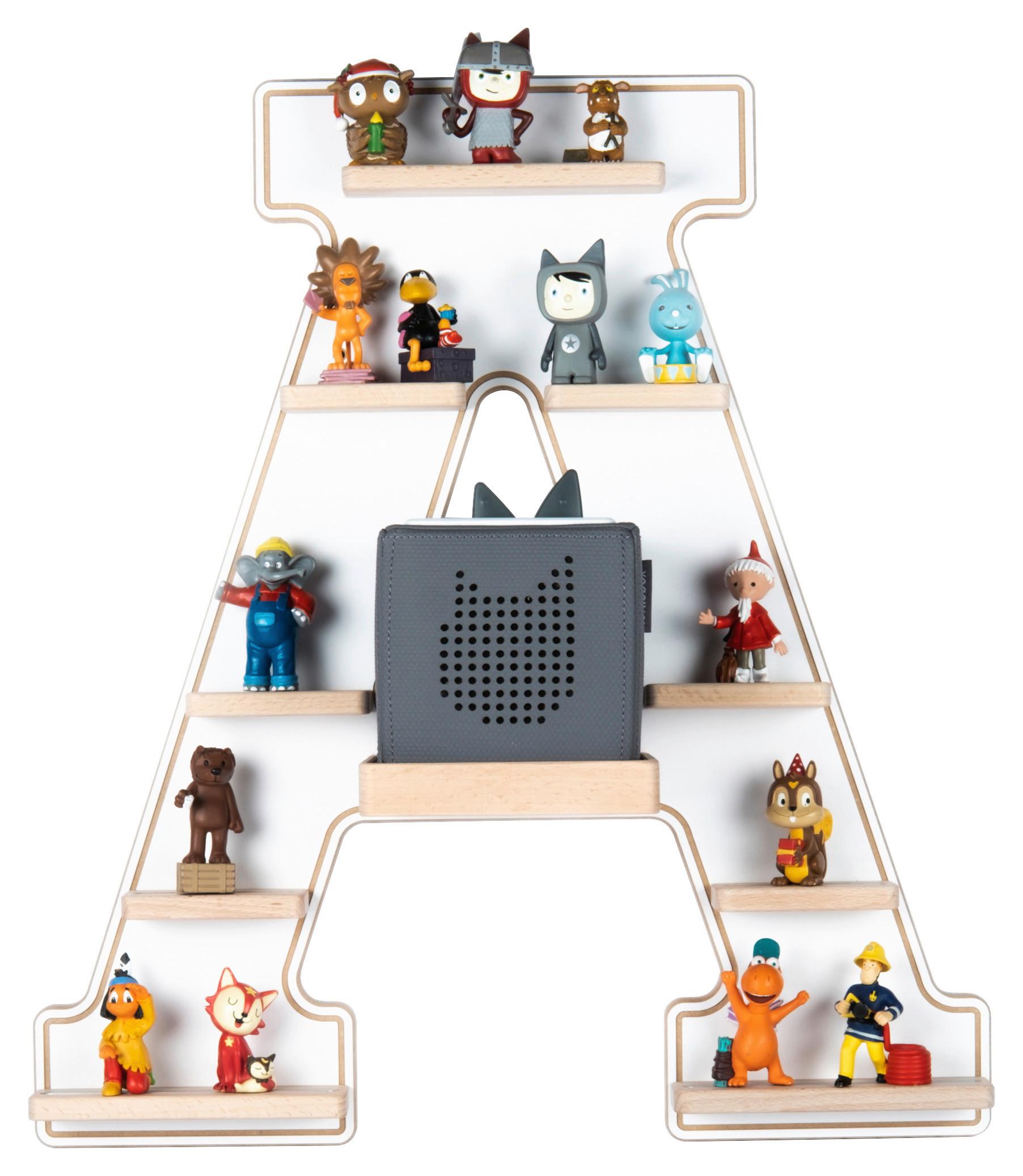 KINDERREGAL BOARTI - Weiss, Modern, Holzwerkstoff (49/54/19cm) - MID.YOU