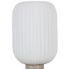 BORDSLAMPA EXI - vit/sandfärgad, Modern, metall/glas (14/24cm) - Mömax