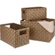 Korb in Braun, S - Braun, Kunststoff (30/19/16cm) - MODERN LIVING