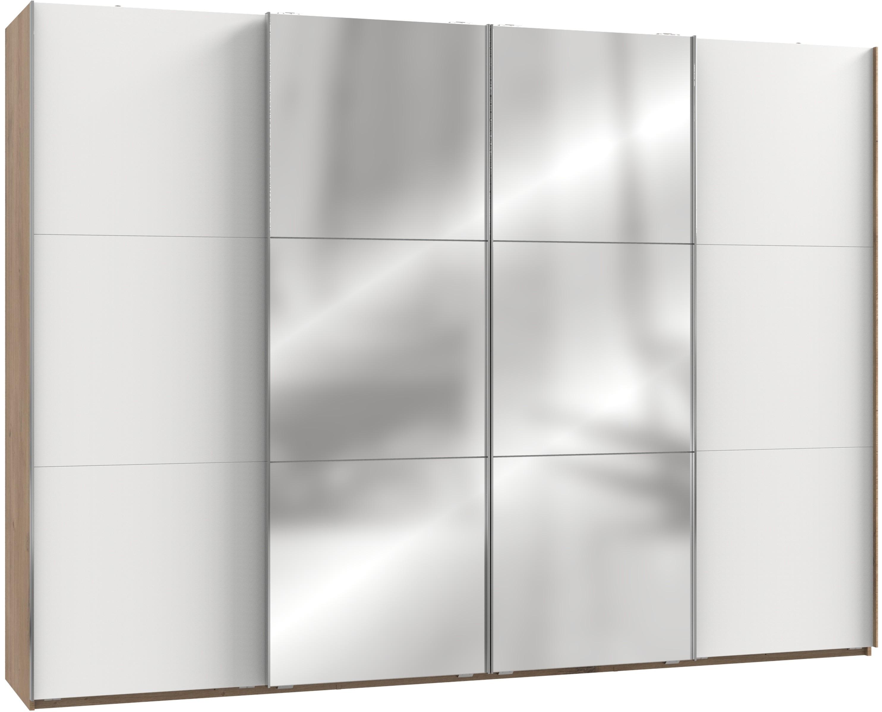 Ormar S Kliznim Vratima Level 36a - bijela/boje hrasta, Moderno, drvni materijal (300/216/65cm) - Modern Living