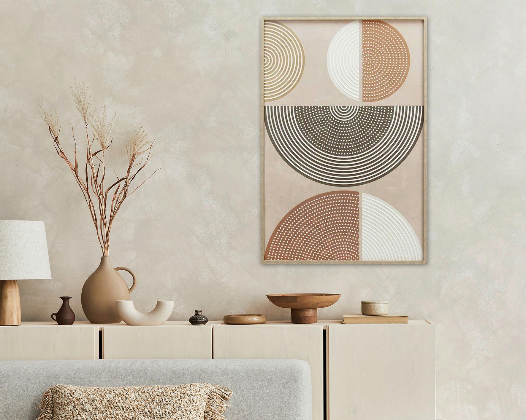 Keilrahmenbild Mike in Multicolor ca. 60x90x3cm - Multicolor/Naturfarben, MODERN, Holzwerkstoff/Kunststoff (60/90/3cm) - Mömax