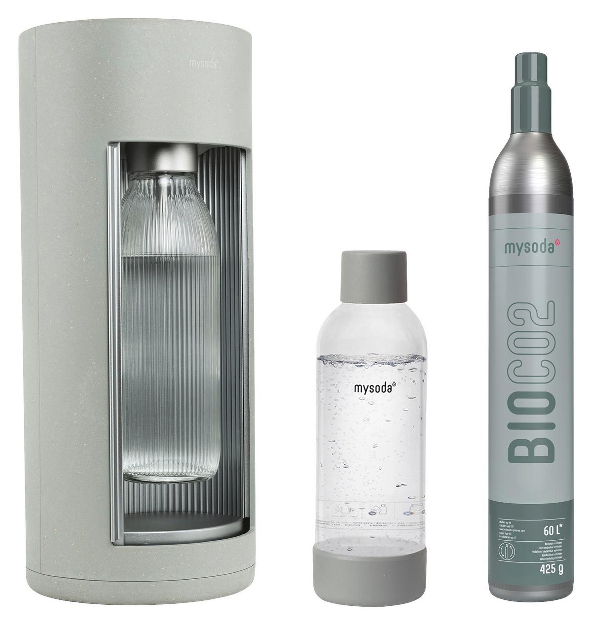 SATURATOR EUR-GL004F-GG-ND GLASSY - szałwiowy, Basics, materiał drewnopochodny/tworzywo sztuczne (18.8/44.4cm) - mysoda