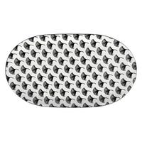 Servierplatte Shiva in Schwarz/Weiss ca. Ø 37,5cm - Weiss/Schwarz, Lifestyle, Keramik (37,5cm) - Premium Living