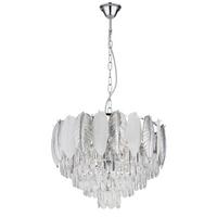 LUSTER BOJA KROMA - siva/prozirno, Konvencionalno, metal/plastika (52/139cm) - Globo