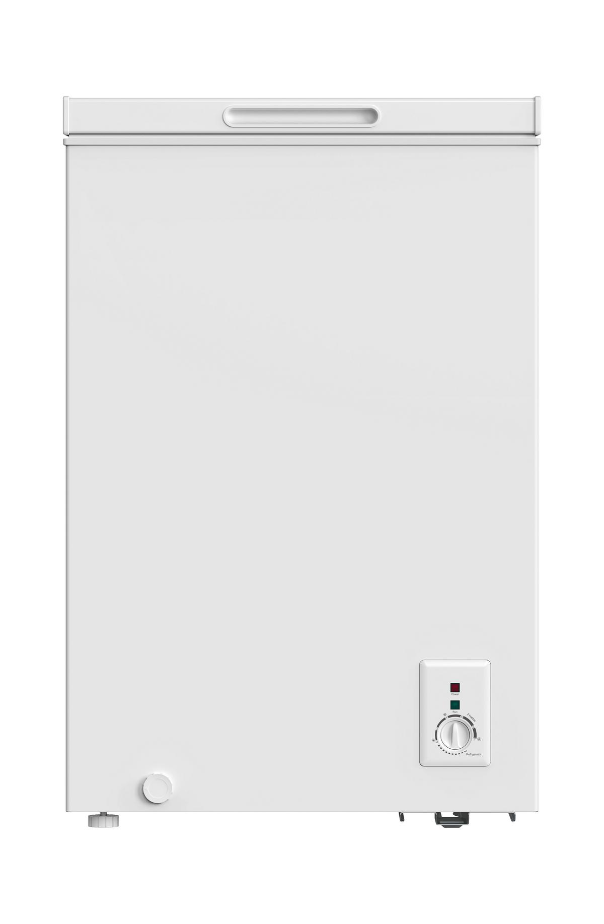 Gefriertruhe GT100E - Weiß, Basics, Kunststoff (54,5/83,5/47,6cm) - PKM