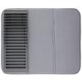abtropfmatte Ute Grau - Grau, MODERN, Kunststoff (50,8/40,6/5,1cm) - PREMIUM LIVING
