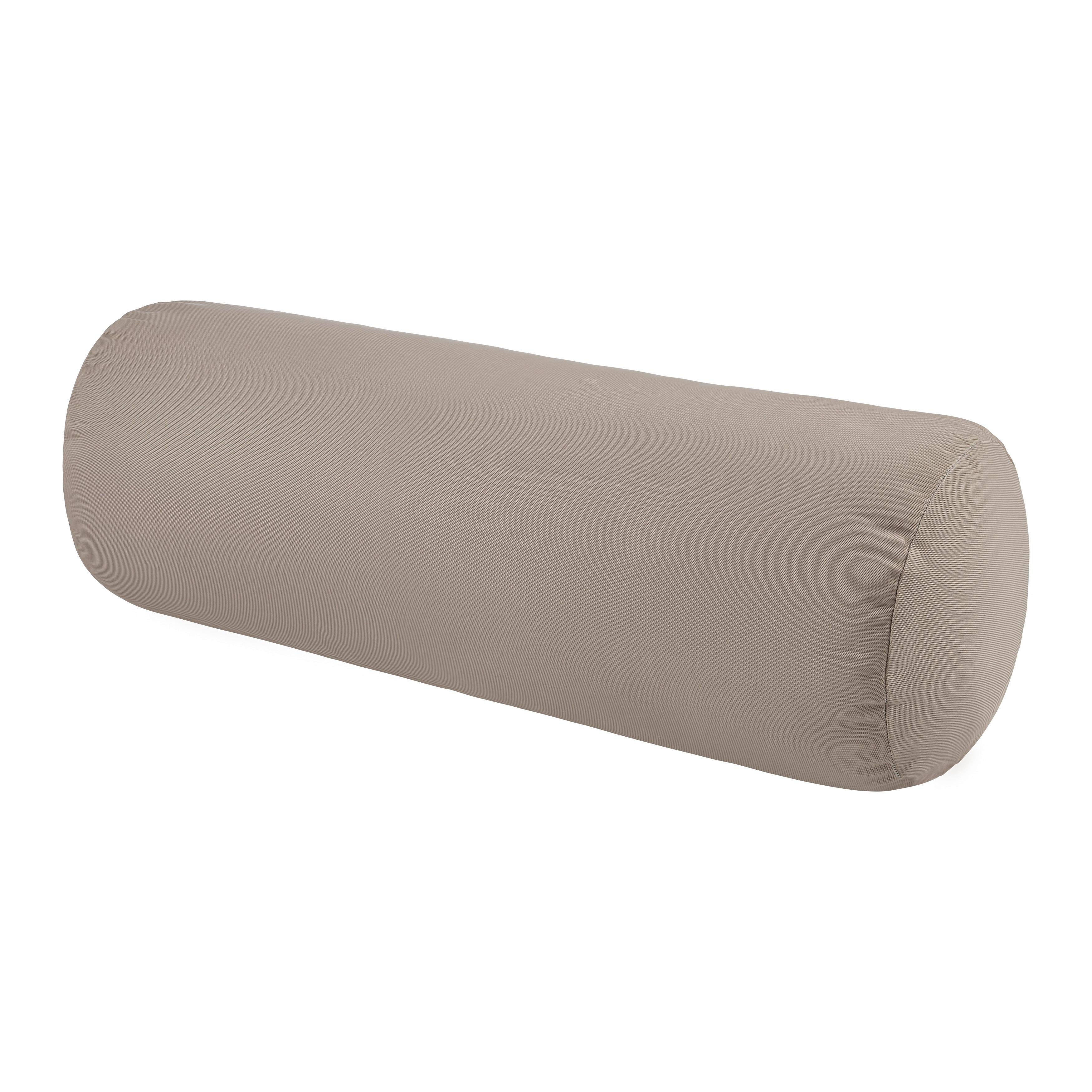 Nackenrolle Amore Uni Beige ca. 15x45cm - Beige, Textil (15/45cm) - Mömax