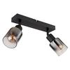 SPOTLIGHT RUDIO - svart, Modern, metall/glas (26/7/14cm) - Mömax