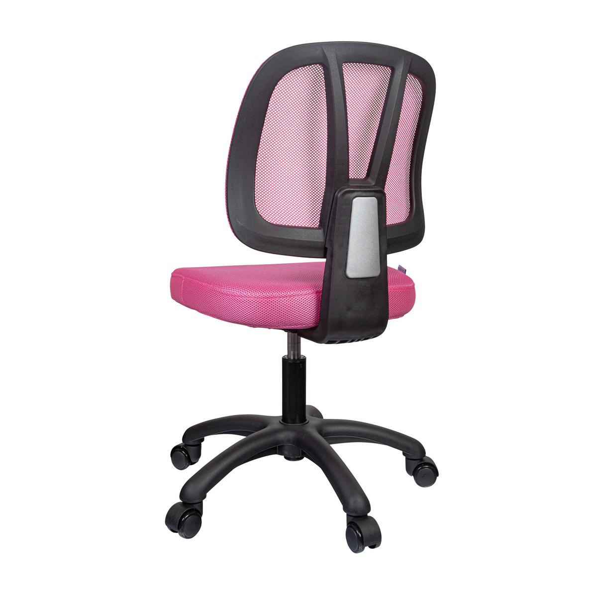 Otroški Vrtljivi Stol Kid Yu 200, Roza - roza, Basics, umetna masa/tekstil (46/84/51cm) - MID.YOU