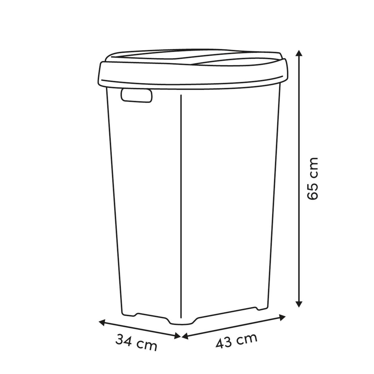 Korpa Za Veš 70l Clay - Osnovno (43/34/65cm)