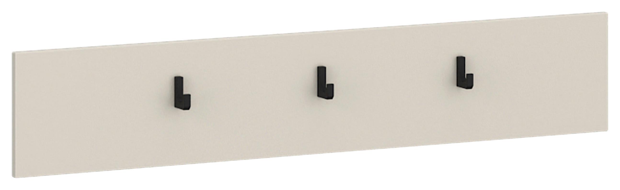 Cuier de perete NAXXAR - cașmir, Trend, material pe bază de lemn (94,2/18/1,6cm) - Modern Living