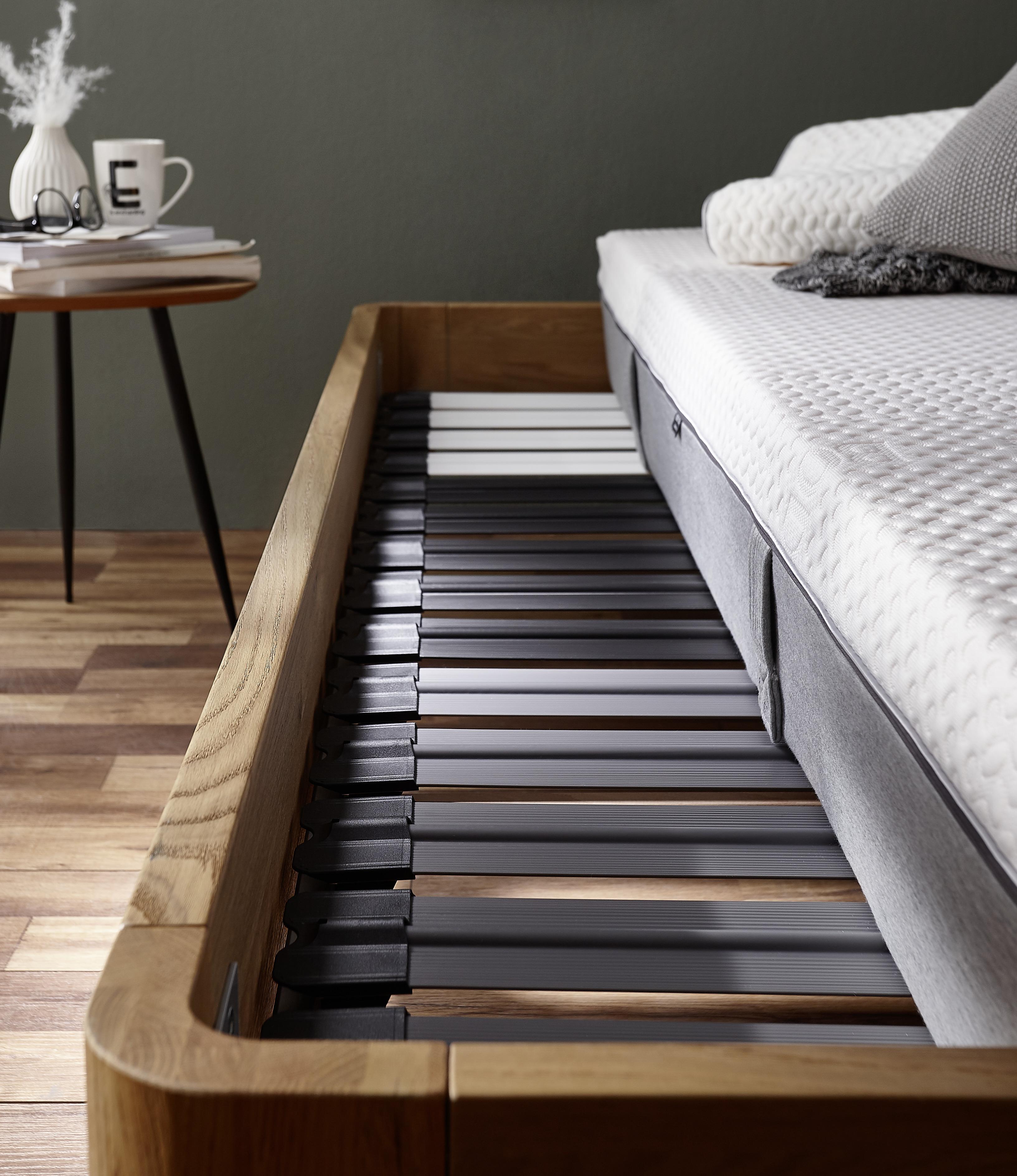 Lattenrost BODY STAR ca. 90x200 cm - Anthrazit/Schwarz, Basics, Holz/Kunststoff (90/200cm) - BODY STAR classic