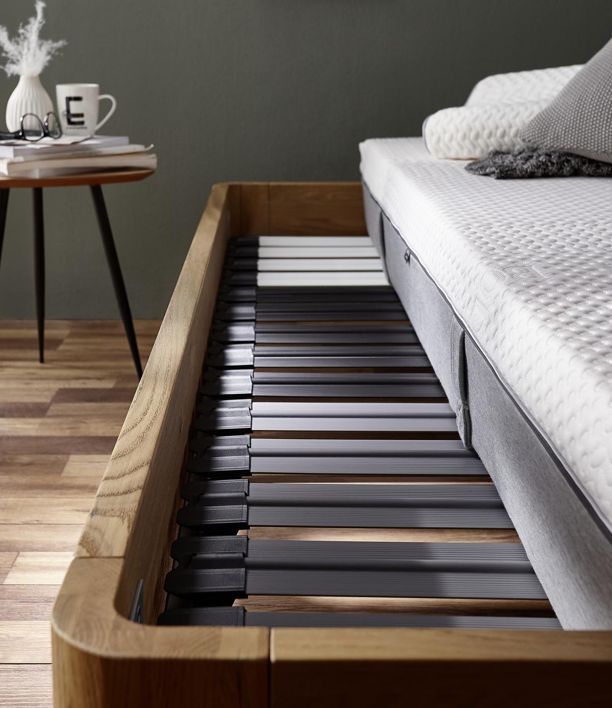Lattenrost Body Star ca. 120x200 cm - Anthrazit/Schwarz, Basics, Holz/Kunststoff (120/200cm) - Bessagi Home