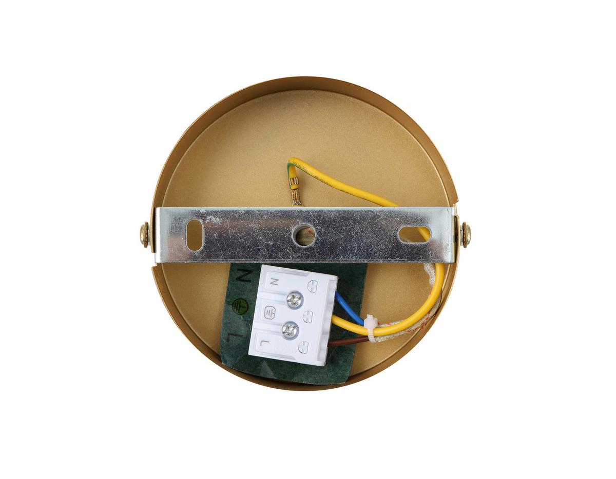 LAMPA SUFITOWA DORISA - kolor złoty, Design, metal (35/60cm) - Collet's Monde