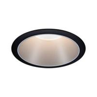 LED-Spot Cole Schwarz/Silberfarben max. 6 W - Silberfarben/Schwarz, Design, Kunststoff/Metall (8,8cm) - Paulmann