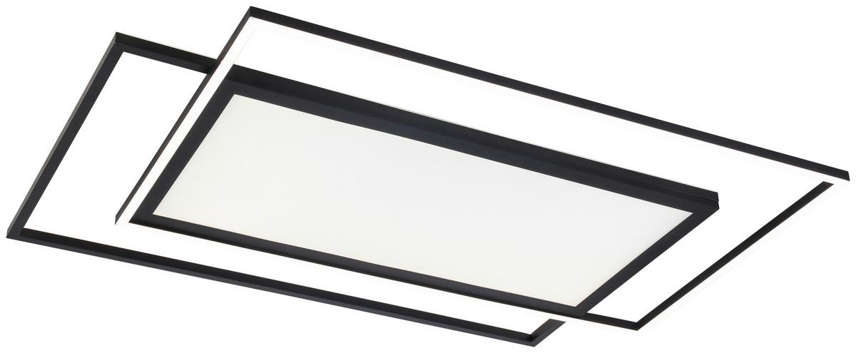 PANEL LED CONNY - czarny, Trend, tworzywo sztuczne/metal (80,8/52,8/6cm) - Novel