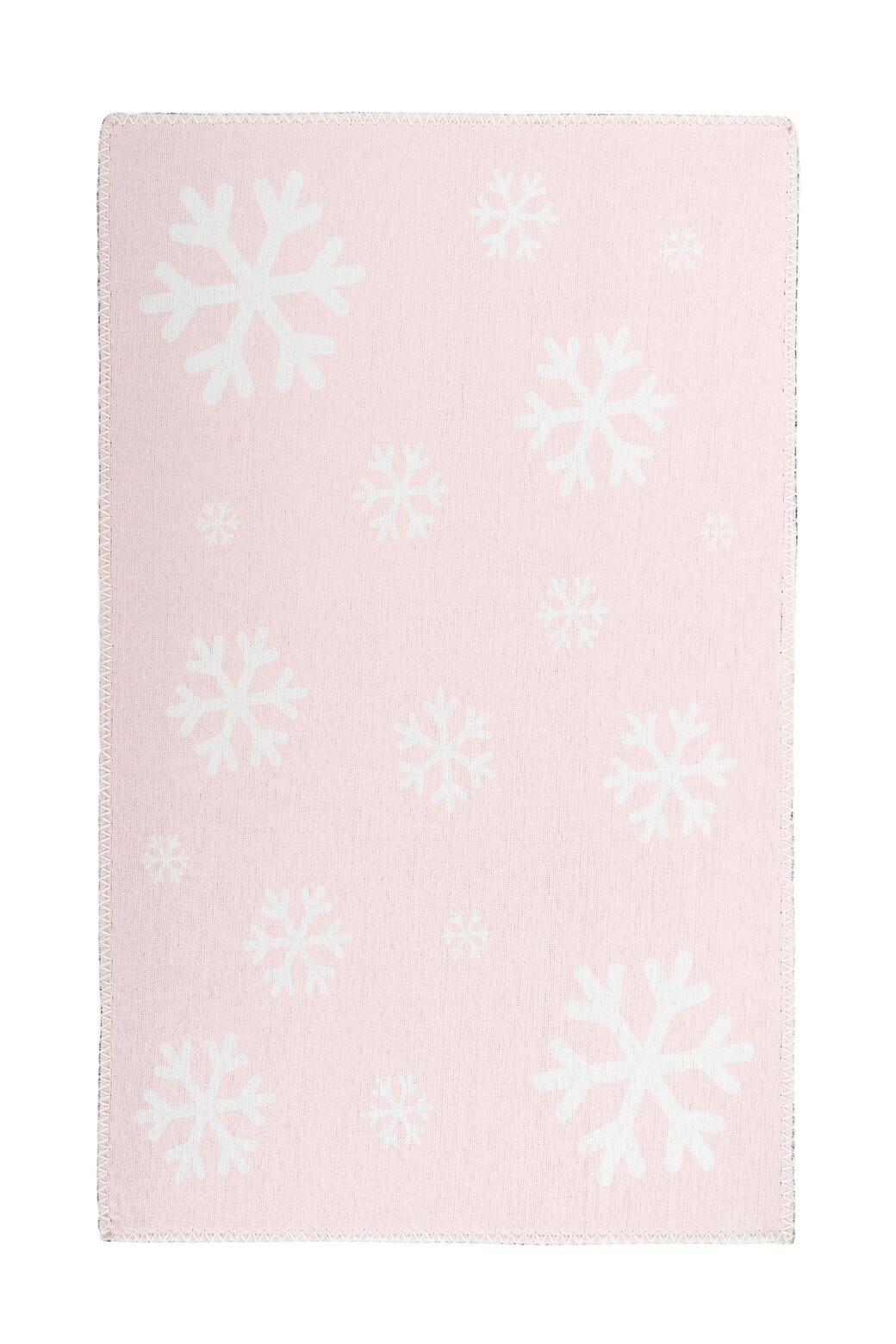 Kinderteppich Bambini 400 Rosa - Weiss/Rosa, Basics, Textil (120/180cm) - Kayoom