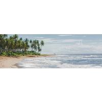 Keilrahmenbild Marcus ca. 150x50cm - Blau/Weiss, Basics, Holzwerkstoff (150/50/2.50cm) - Modern Living