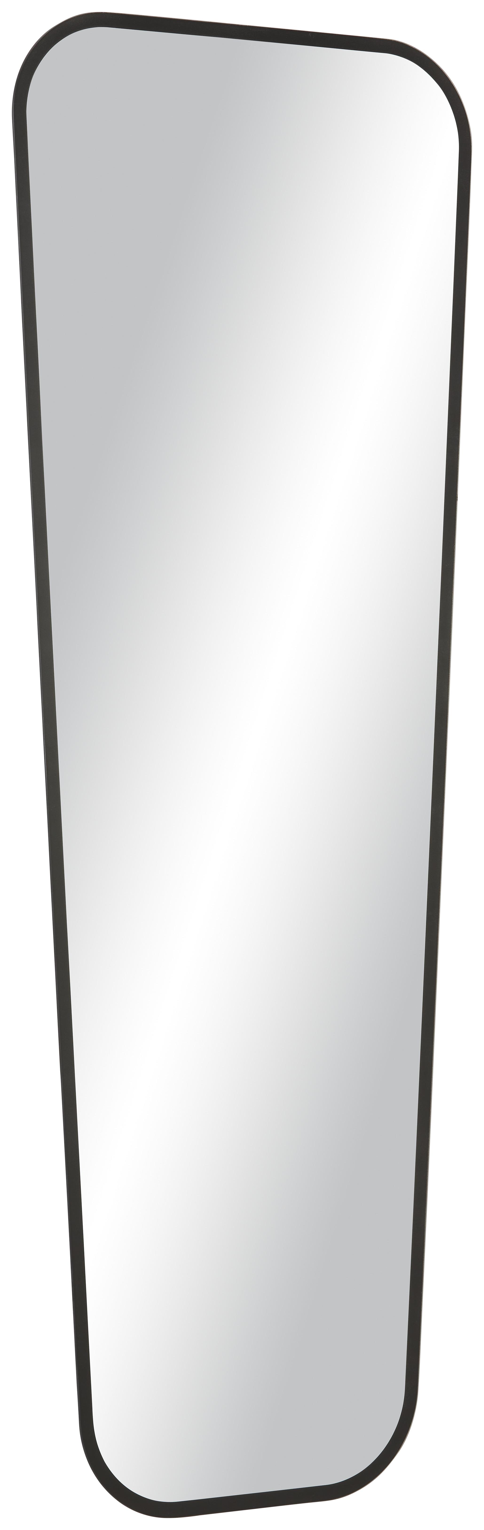 Spiegel in Schwarz - MODERN, Glas (50/140cm) - Modern Living