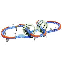 Autorennbahn Speed Track Glow, 78-teilig - Multicolor, Basics, Kunststoff/Metall (49/117/23cm)