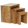 Set Miz Mumbai - barve akacije, Design, les (50/30/45cm) - MID.YOU