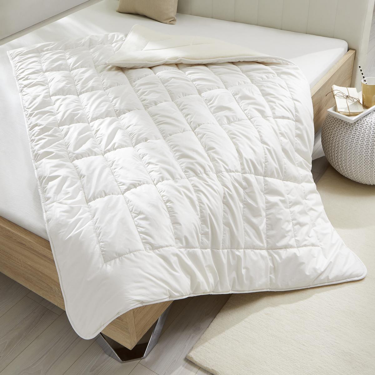 KOŁDRA ZIMOWA COSIDORM DUO - kremowy, Basics, materiały naturalne (135/200cm) - Billerbeck